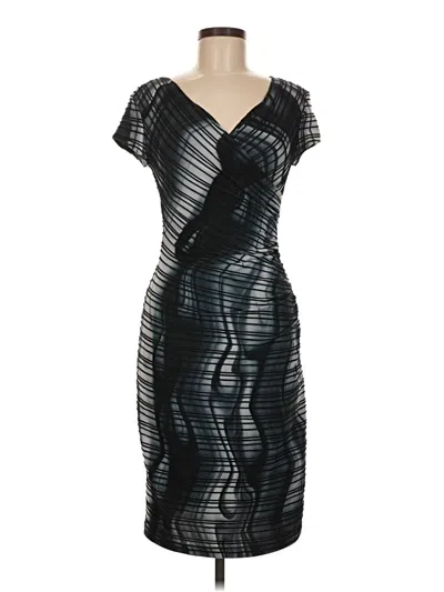 Pre-owned Joseph Ribkoff Cocktail Dress In Black