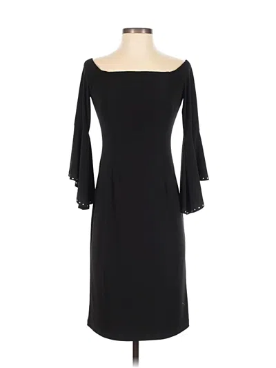 Pre-owned Joseph Ribkoff Cocktail Dress In Black