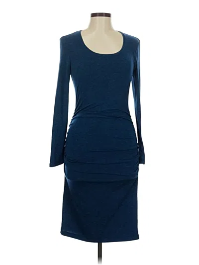 Pre-owned Joseph Ribkoff Cocktail Dress In Blue