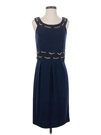 Pre-owned Joseph Ribkoff Cocktail Dress In Blue