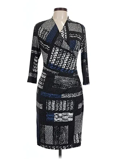 Pre-owned Joseph Ribkoff Cocktail Dress In Blue