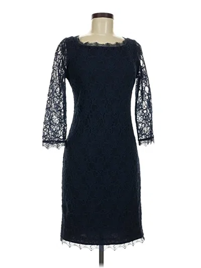 Pre-owned Joseph Ribkoff Cocktail Dress In Blue