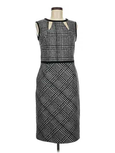 Pre-owned Joseph Ribkoff Cocktail Dress In Gray