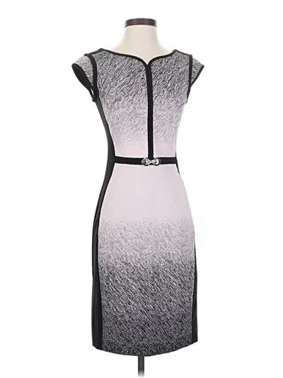 Pre-owned Joseph Ribkoff Cocktail Dress In Gray