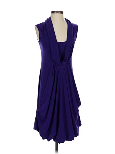 Pre-owned Joseph Ribkoff Cocktail Dress In Purple