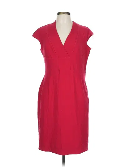 Pre-owned Joseph Ribkoff Cocktail Dress In Red
