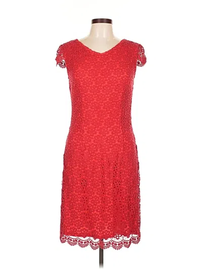 Pre-owned Joseph Ribkoff Cocktail Dress In Red