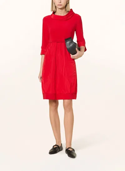 Joseph Ribkoff Cocoon Dress 173444 In Lipstick Red