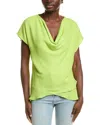 Joseph Ribkoff Cowl Top In Green