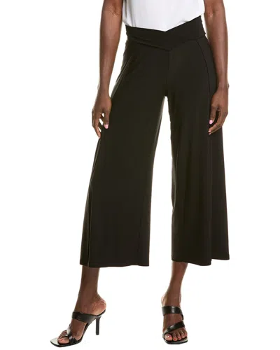 Joseph Ribkoff Crisscross Waistband Wrap Pant In Black