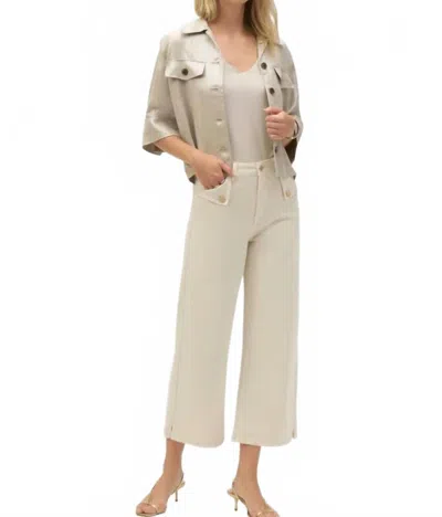 Joseph Ribkoff Crop Pant In Moon In Gray