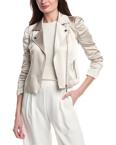 Joseph Ribkoff Cropped Jacket In Beige