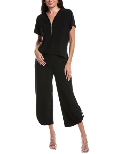 Joseph Ribkoff Cutout Waist Jumpsuit In Black