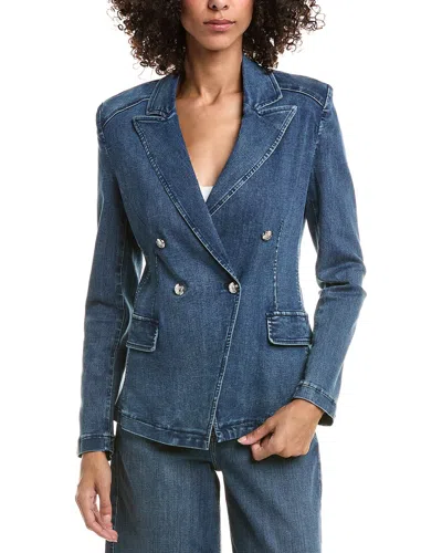 Joseph Ribkoff Denim Blazer In Blue