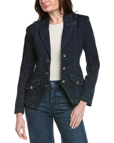 Joseph Ribkoff Denim Jacket In Blue