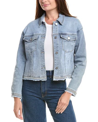 Joseph Ribkoff Denim Jacket In Blue