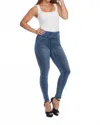 Joseph Ribkoff Denim Jeans With Power Stretch In Lior Blue In Blue