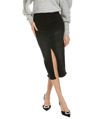 Joseph Ribkoff Denim Skirt In Black