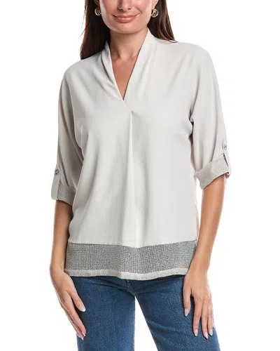 Joseph Ribkoff Dolman Top In Gray