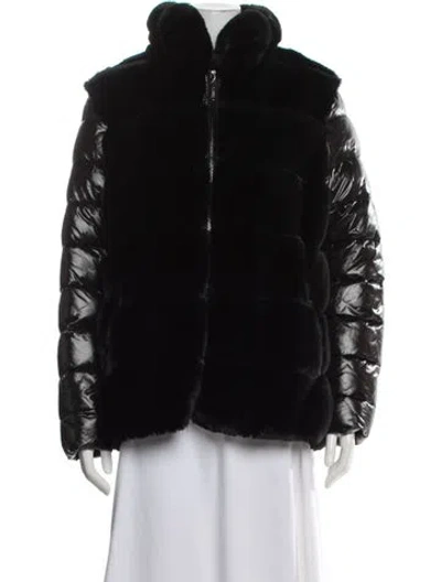 Pre-owned Joseph Ribkoff Down Jacket In Black