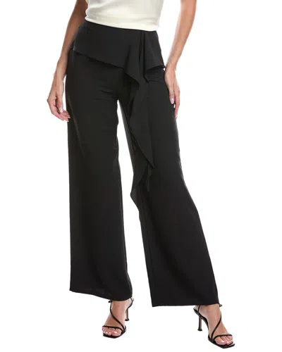 Joseph Ribkoff Draped Tie Waist Pant In Blue