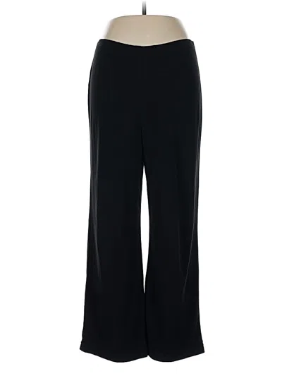 Pre-owned Joseph Ribkoff Dress Pants In Black