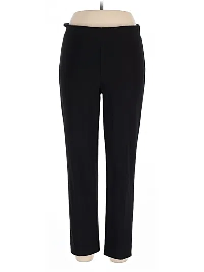 Pre-owned Joseph Ribkoff Dress Pants In Black