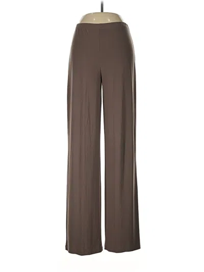 Pre-owned Joseph Ribkoff Dress Pants In Brown
