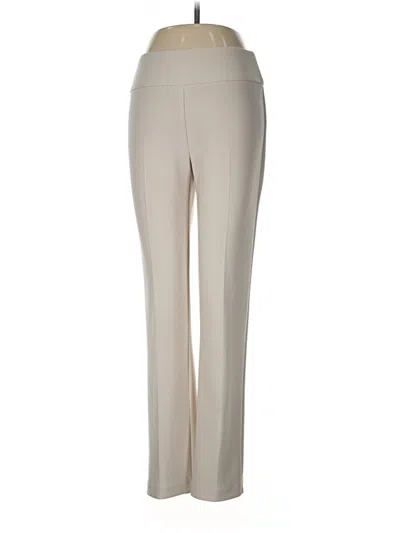 Pre-owned Joseph Ribkoff Dress Pants In Brown