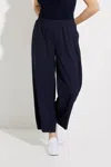Joseph Ribkoff Elasticized Waistband Pant In Midnight In Multi