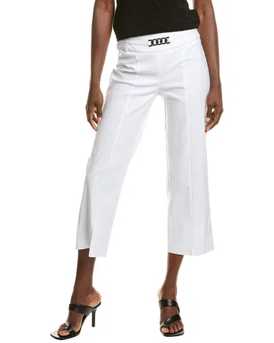 Joseph Ribkoff Embellished Detail Pant In White