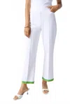 Joseph Ribkoff Milennium Straight Pull On Pants In White