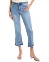 Joseph Ribkoff Flare Crop Jean In Blue