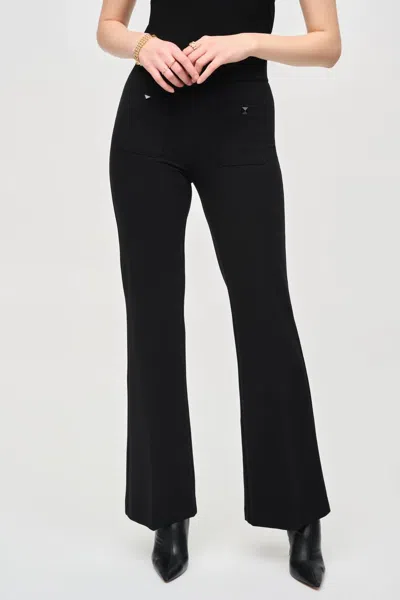 Joseph Ribkoff Flare Fit Trousers In Black