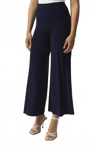 Joseph Ribkoff Flare Full-length Trousers In Navy In Blue