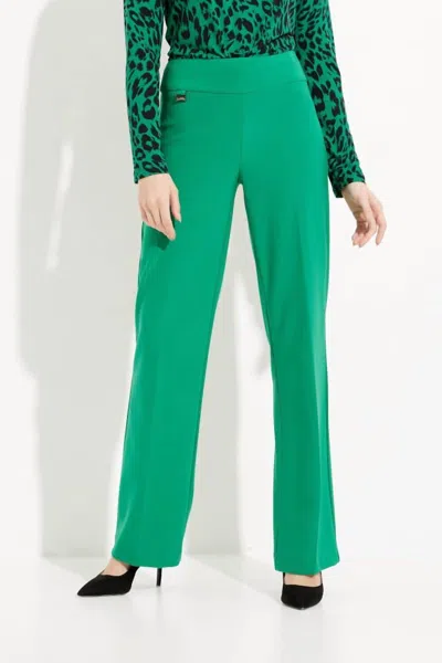 Joseph Ribkoff Flared Leg Pants In Kelly Green