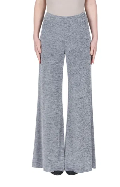 Joseph Ribkoff Flared Pant In Silver Melange In Gray