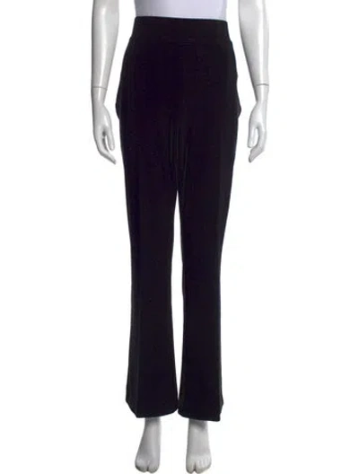 Pre-owned Joseph Ribkoff Flared Pants In Black