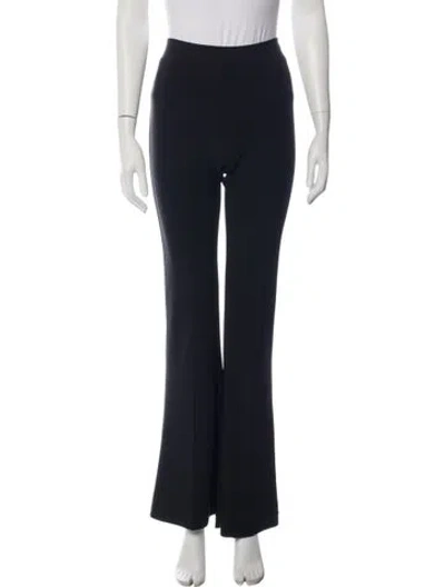 Pre-owned Joseph Ribkoff Flared Pants In Blue