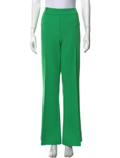 Pre-owned Joseph Ribkoff Flared Pants In Green