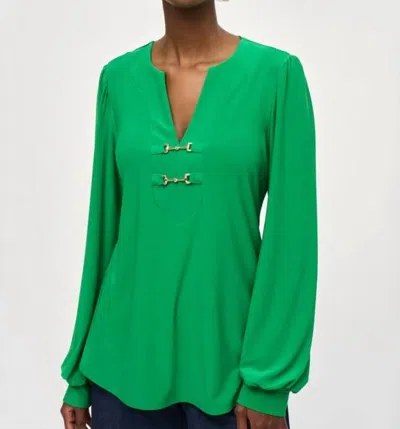 Joseph Ribkoff Flared Top In Green