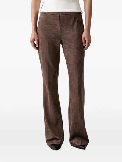 Joseph Ribkoff Flared Trousers In Brown