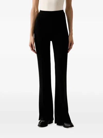 Joseph Ribkoff Flared-leg Trousers In Black