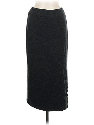 Pre-owned Joseph Ribkoff Formal Skirt In Black