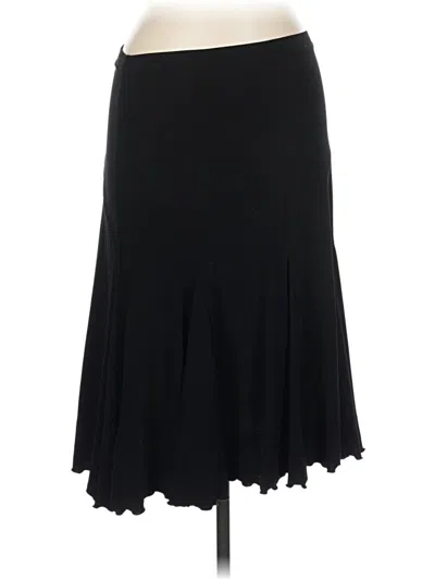 Pre-owned Joseph Ribkoff Formal Skirt In Black