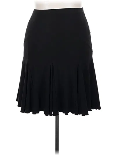 Pre-owned Joseph Ribkoff Formal Skirt In Black