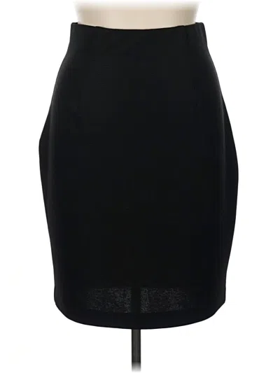 Pre-owned Joseph Ribkoff Formal Skirt In Black