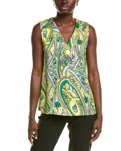 JOSEPH RIBKOFF FRONT PLEAT TOP