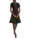 Joseph Ribkoff Front Zipper A-line Dress