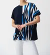 Joseph Ribkoff Top In Blue